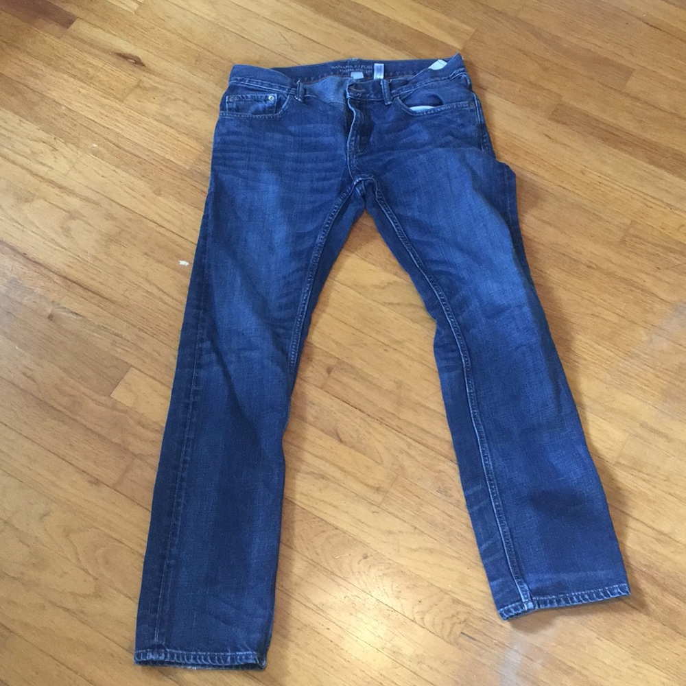 Banana republic jeans 31x32. Vintage straight leg